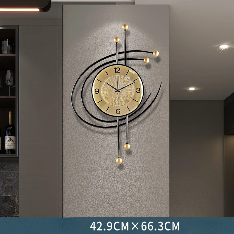 Luxury Battery Wall Clock Pendulum Fancy Living Room Hands Nordic Wall Clocks Movement Large Orologio Da Parete Home Decor