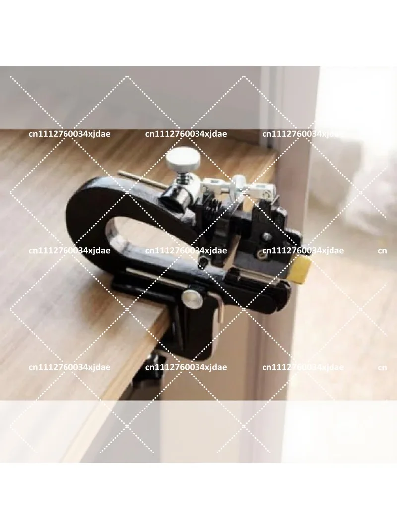 Manual Leather Skiver Splitter with 15 Blades, Leather Paring Peeler Machine for DIY Leathercraft Cutting Knife Tool