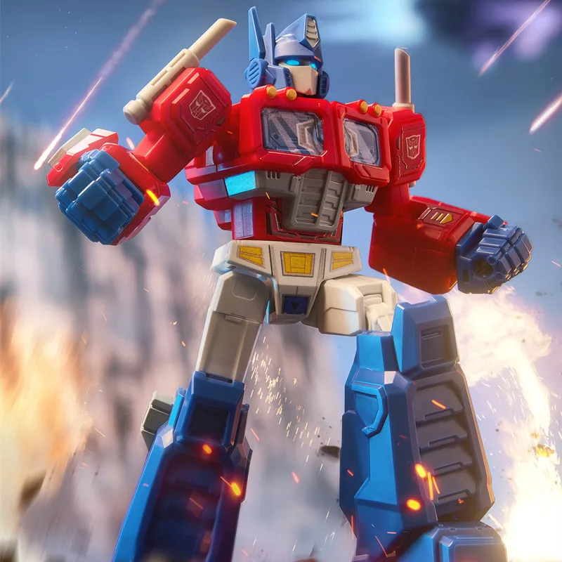 BLOKEES Transformers: Optimus Prime et plus, boîte aveugle de figurines d'anime, cadeaux de vacances