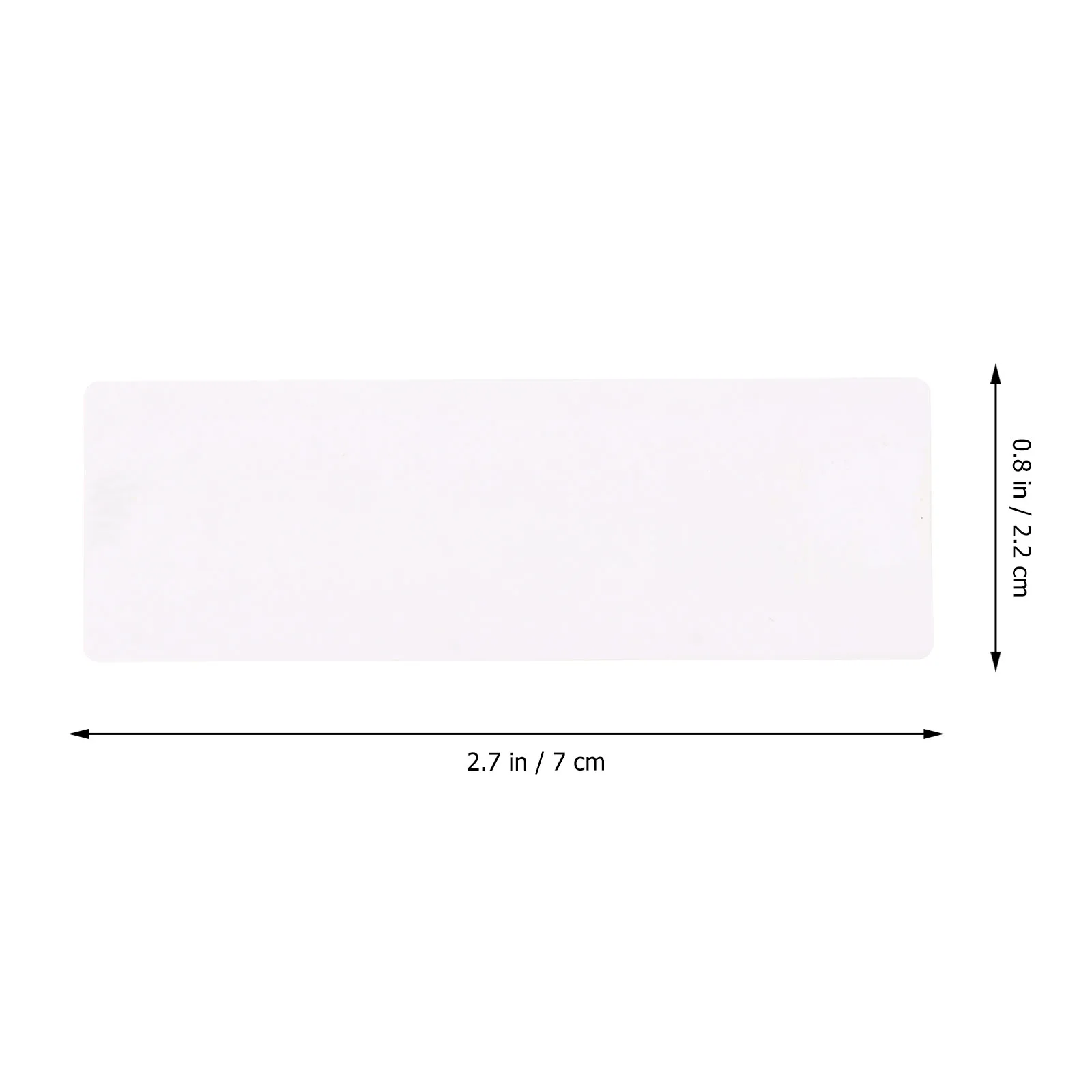 

Blank Food Labels Portable Kitchen Paper Removable Stickers for at Party Meal Prep