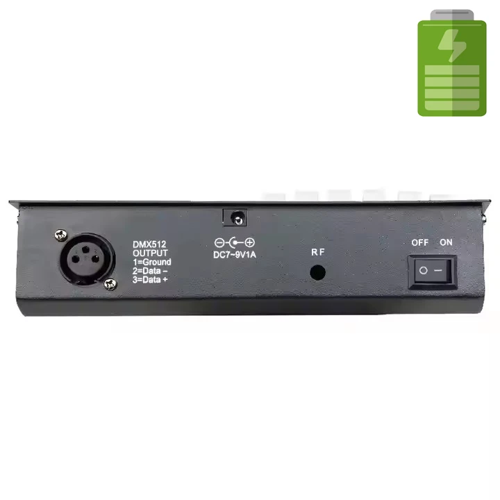 ZC1-Mini Batterie DMX Controller Bühnenbeleuchtung Konsole Moving Head Lights