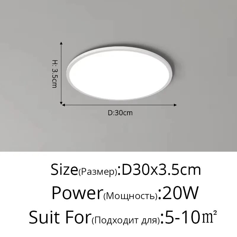 Log Eenvoudige LED-plafondverlichting Zwart Wit Slaapkamer Woonkamer Balkon Plafondlamp Modern huis Interieur Decoratie Lamparmaturen