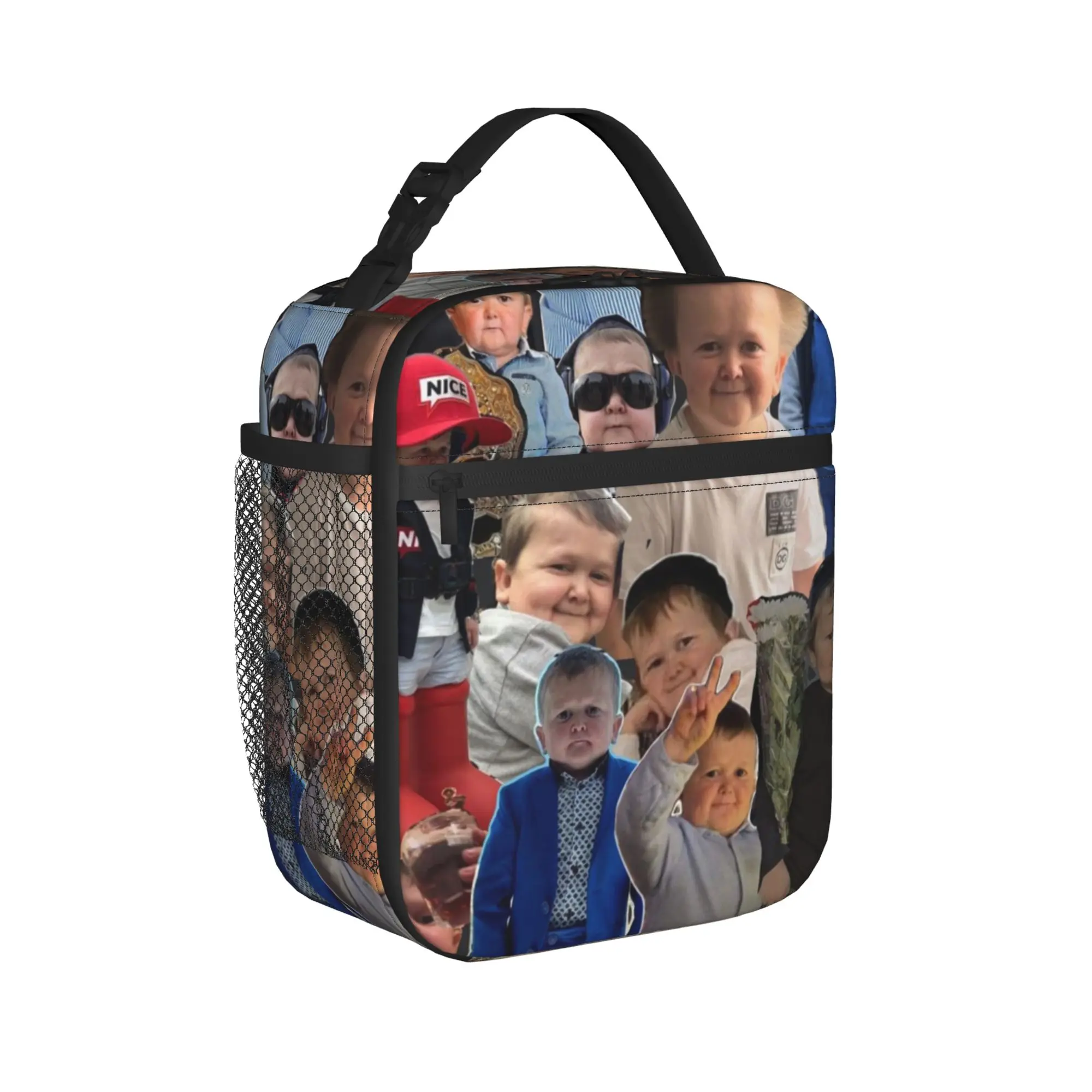 Hasbulla Hasbullah Insulated Lunch Bags for Men Women  Storage Food Box Portable Cooler Thermal Lunch Boxes For Work