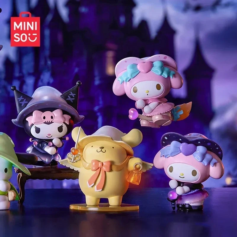 MINISO Genuine Sanrio Characters Magic Story Series Blind Box Kawaii Desktop Decoration Ornaments Children's Toys Birthday Gift