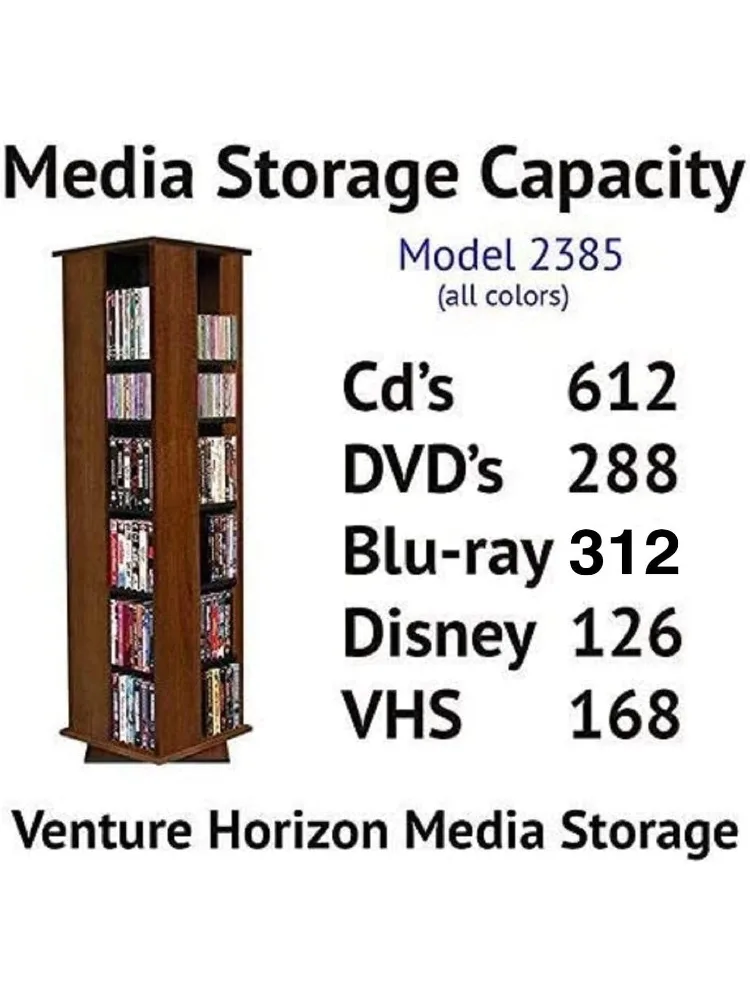 Torre Medios Giratoria 600 Nogal