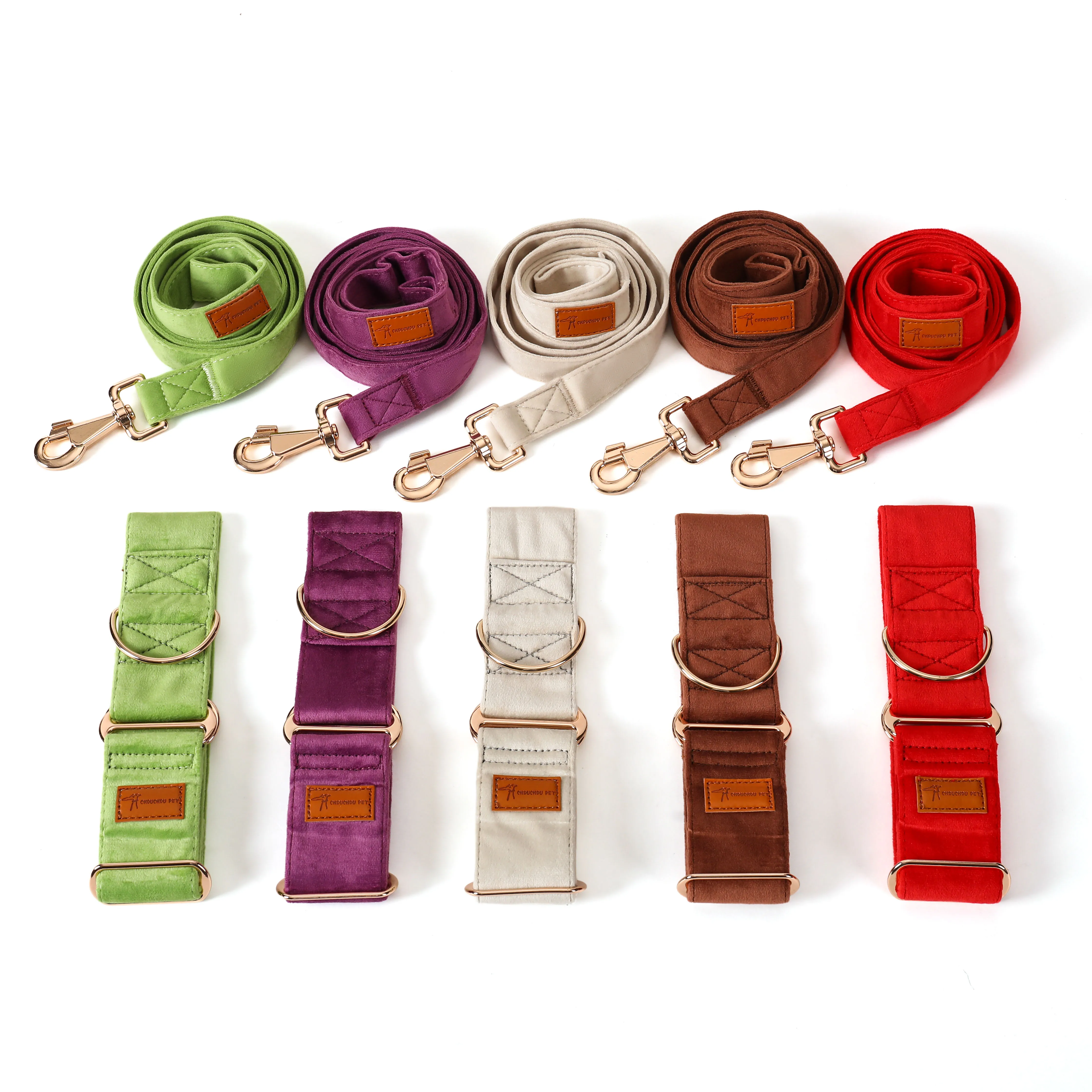 Martingale Greyhound Collar / Iggy / Whippet / Galgo Conjunto de correa suave Collar para perro