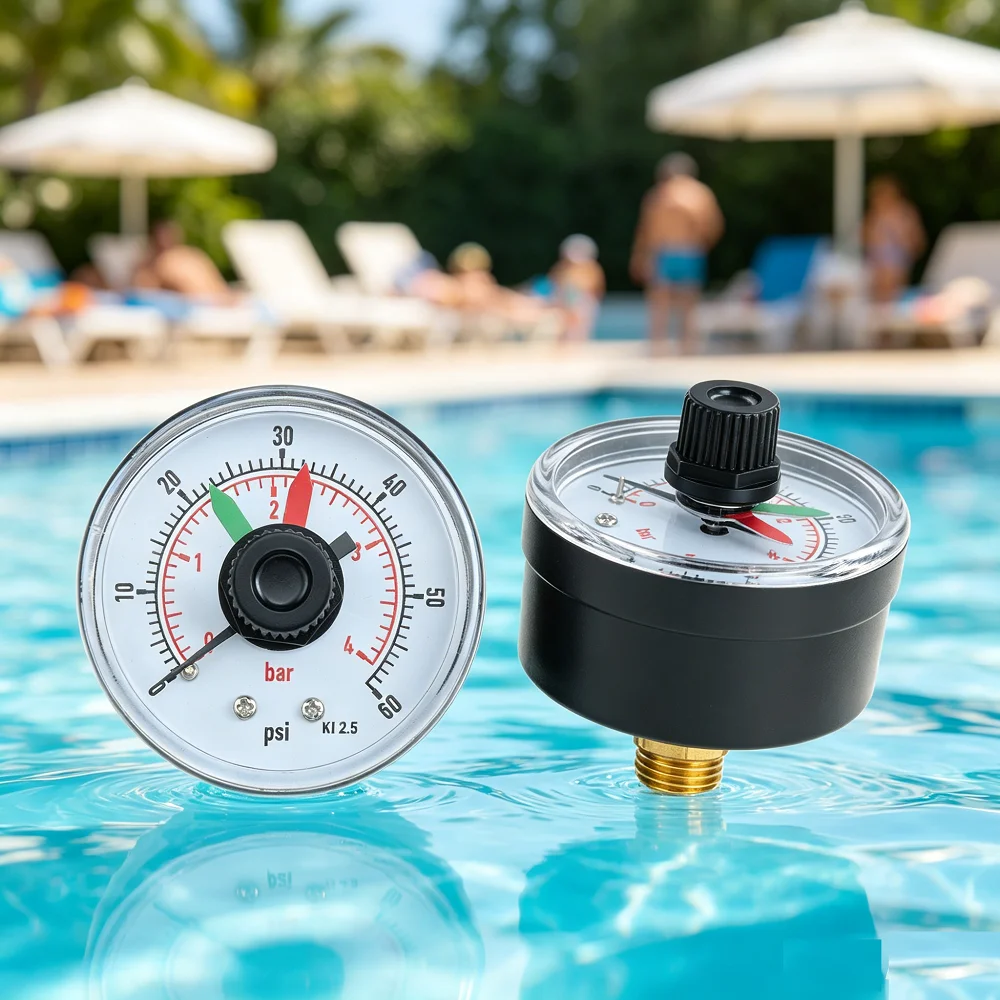 Manómetro de presión para piscinas ECX2712B1 compatible con filtros de arena Hayward, filtros de cartucho DE, Perflex ProGrid EP100, C5030, HCF7303C, C4030