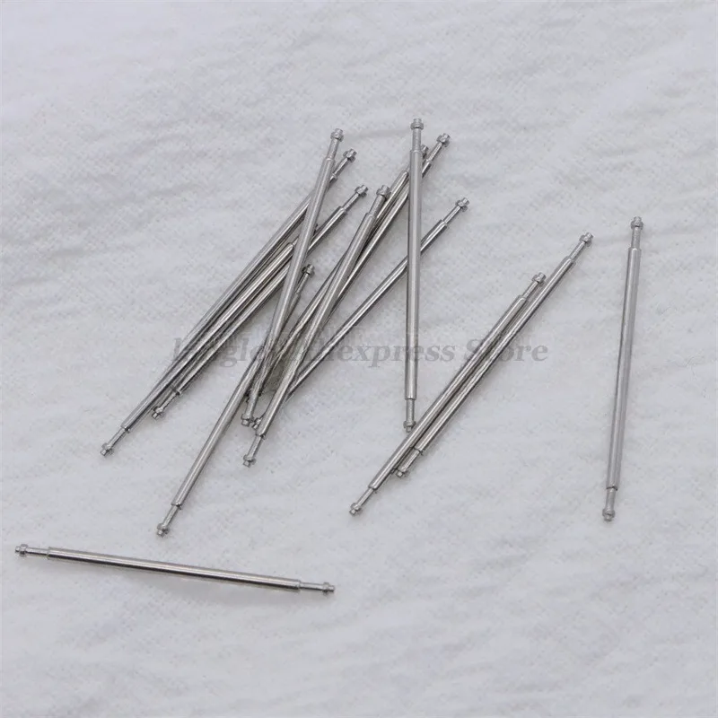 Watch Band Spring Pins1.0mm Thick Metal Spring Bars 8/9/10/11/12/13/14/15/16/17/18/19/20/21/22/23mm Strap Pins Watch Repair Tool