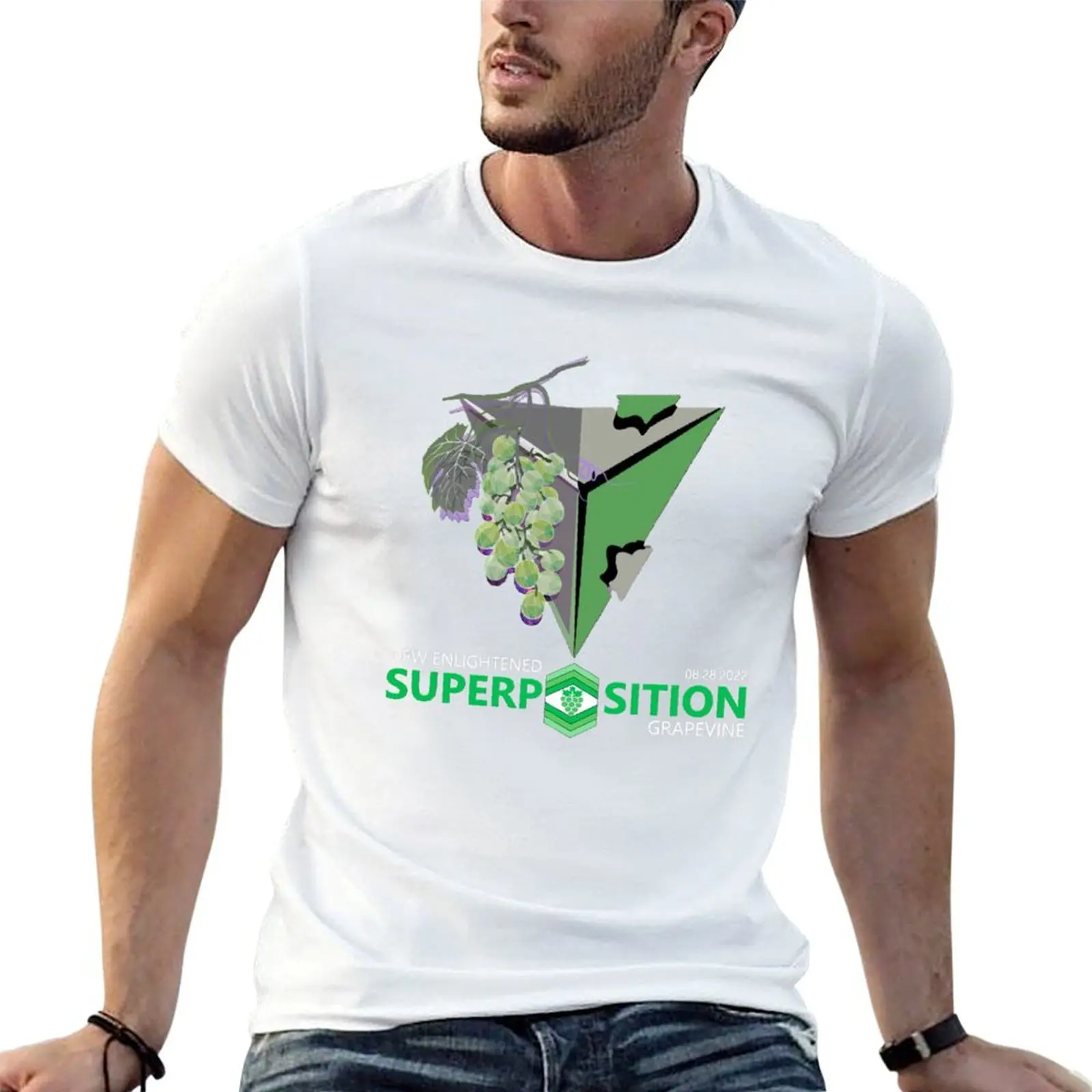 Grapevine Ingress Superposition Anomaly 2 T-Shirt Lightweight Running Sports T-Shirt