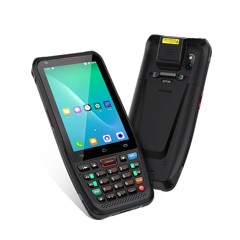 

IP66 4" Rugged Handheld Android 10 Pda Courier Warehouse Logistic Barcode Scanner 2G 16G storage 4G lte Sim card slot