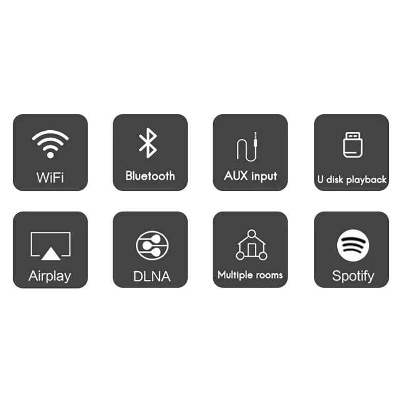 CL-100WB PRO Wifi/Bluetooth/Line In/U Disk Bluetooth Audio Receiver Stereo Smart Audio Module