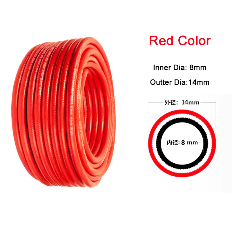 18Mpa High Pressure Propane Hose Fire Torch Gas Pipe 8mm Propane Tube PVC Hose Gas Cutting Welding Accessories