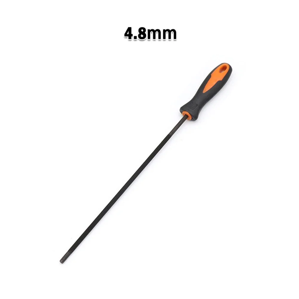 Grinding Chainsaw Round Files Outdoor Equipment 1× 4.0mm/4.8mm/5.5mm Cleaning Logging Tools Hot Polishing Repair File