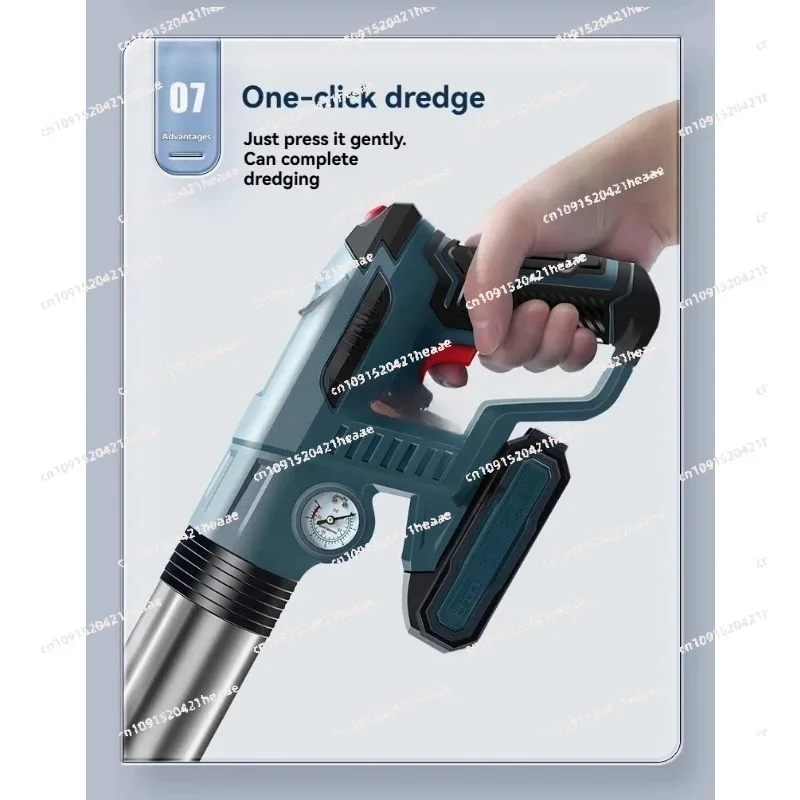 Suitable for electric high-pressure pneumatic plunger toilet washbasin pipeline drainage pipe dredging device cleaning tool