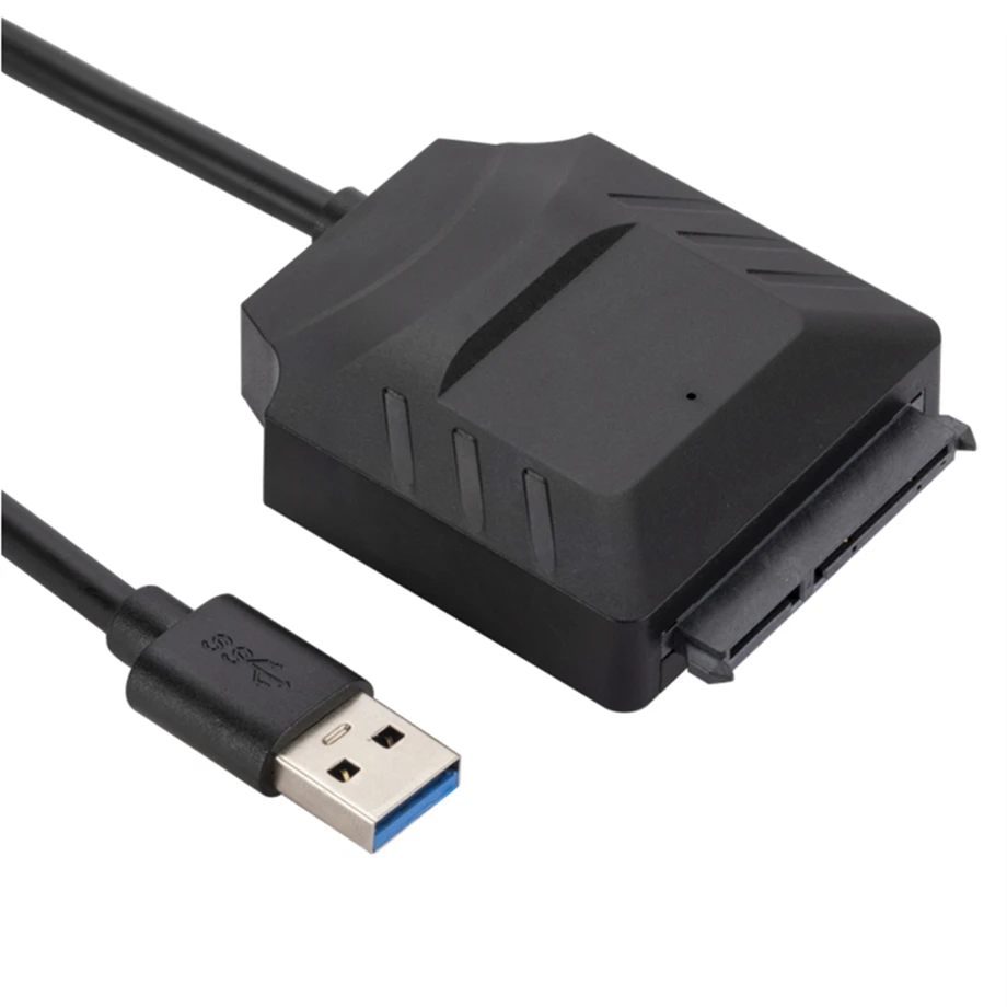 Sata para usb 3.0 adaptador cabo usb para sata 3 suporte de cabo 22 pinos 2.5 3.5 inche externo hdd ssd disco rígido conector do computador apto