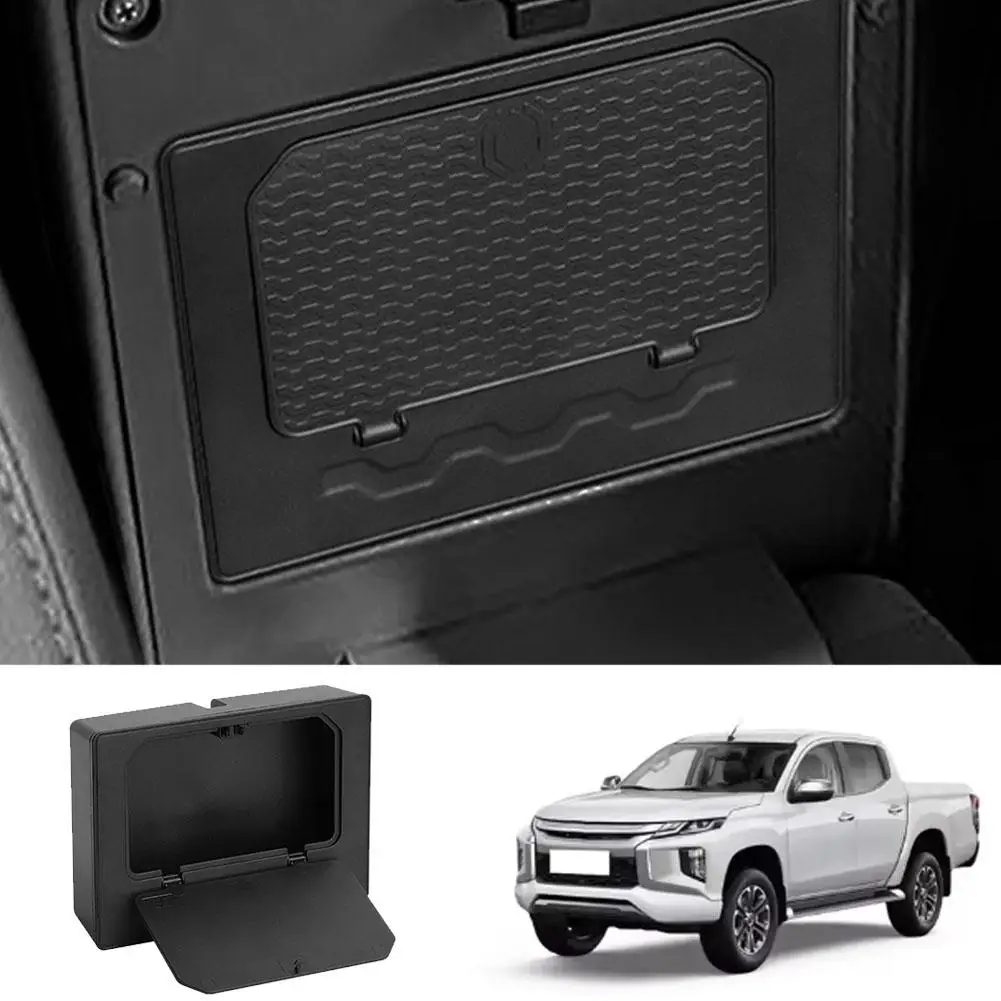 Для Mitsubishi L200/Triton 2024 2025 автомобильный подлокотник, ящик для хранения в подлокотнике, скрытый лоток, центральный скрытый органайзер, консоль для хранения Bo G8F5