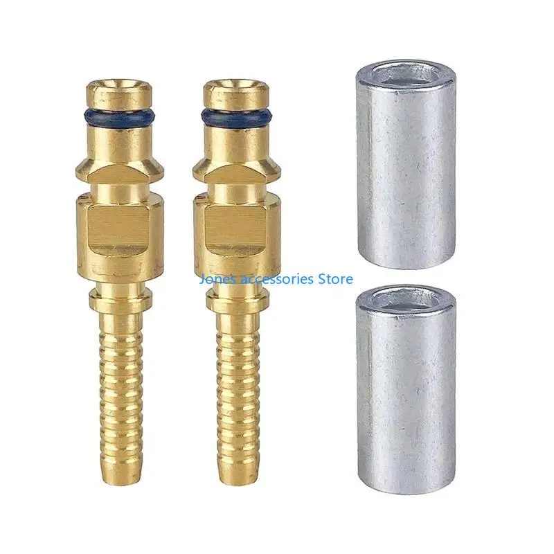 W8KD Metall-Schnellkupplungs-Adapter für Karcher K Wasserhahn, Wasser-Hochdruckreiniger-Adapter, Duschrohr, Garten- und