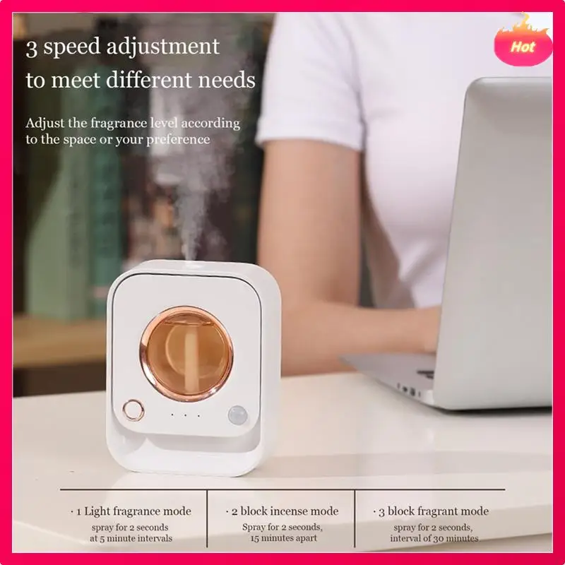 

AD-Автоматическая USB-автоматическая машина для ароматерапии — диффузор для духов с эфирным маслом, умный освежитель воздуха в помещении