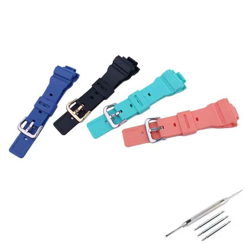 カシオ互換レジンウォッチバンド,ラバーストラップ,男性用と女性用,バックルベルト,ba110,111, 112, 120, 130