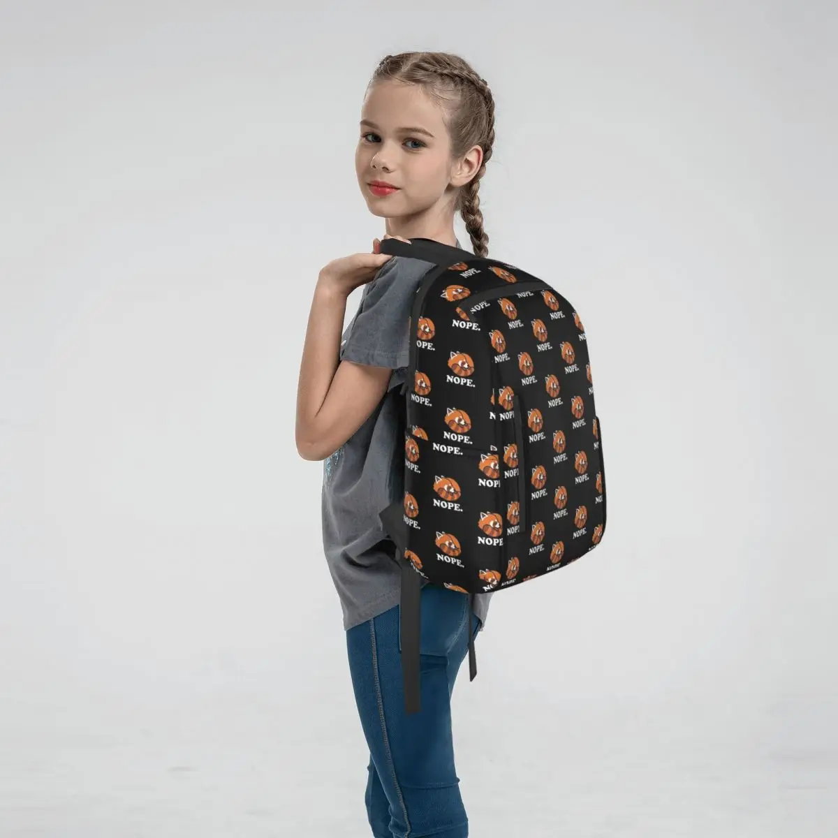 Red Panda Animal Backpack Daypack Boys Girls BookBag School Bag Shoulder Bags for Men Women