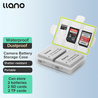 llano Camera Battery Box Professional Waterproof Resistant Memory Card Sd Tf Card Protector Case