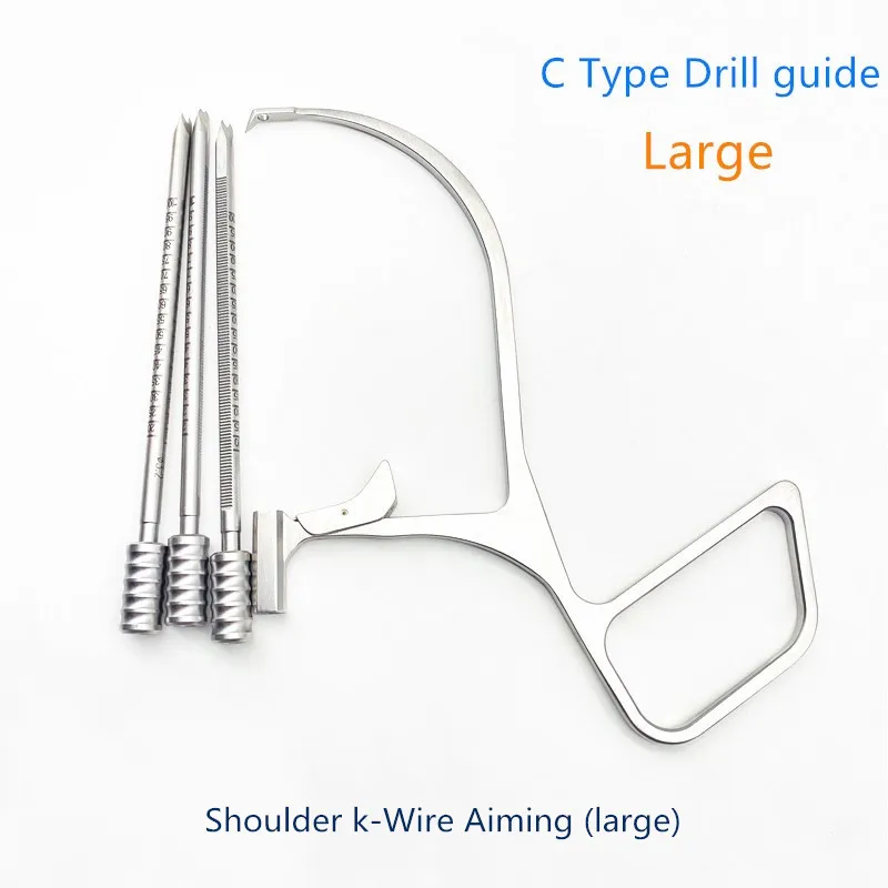 Bone Shoulder K-wire Aiming Guide Orthopedic Knee Cruciate Ligament Aimer Guide Orthopedic Surgical Tool