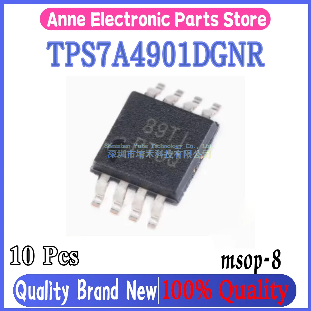 (10piece)100% New TPS7A4901DGNR TPS7A4901DGNT TPS7A4901 PTJQ TPS7A3001DGNR TPS7A3001DGNT TPS7A3001DGN TPS7A3001 PSZQ msop-8