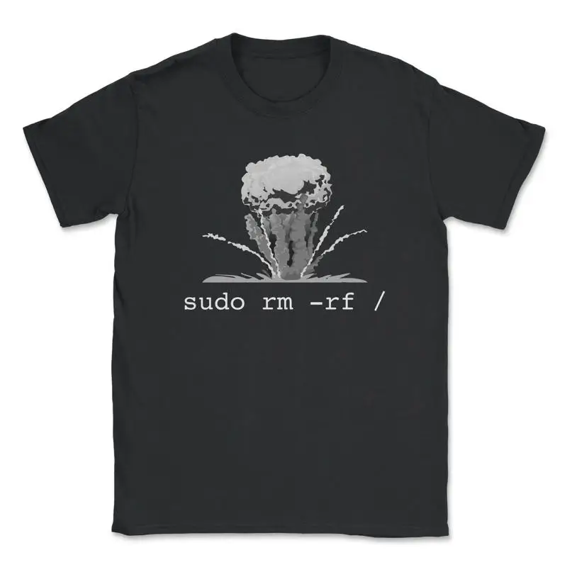 

Футболка Linux Funny Command Sudo RM RF для