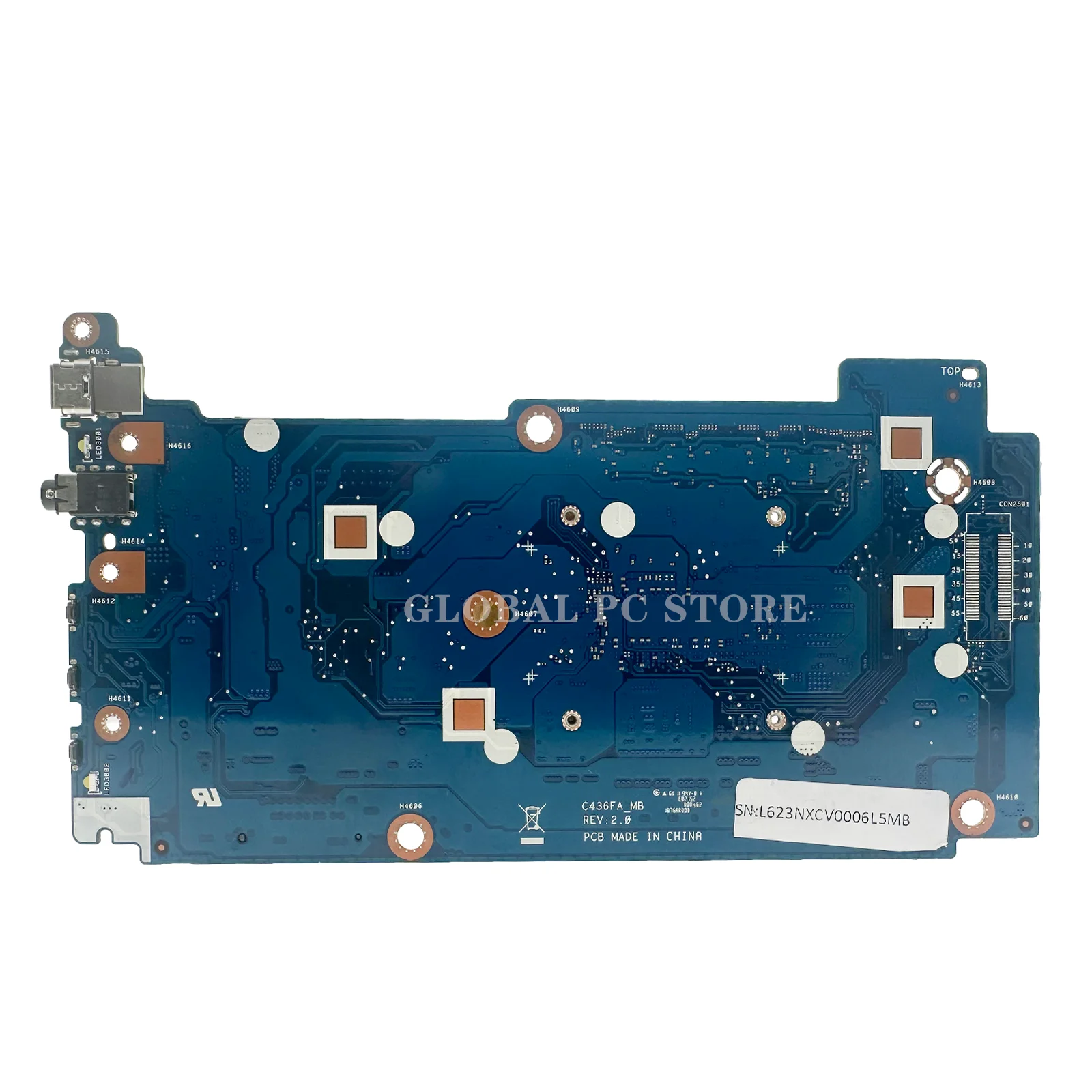 C436FA Mainboard For ASUS Chromebook Flip C436 C436F Laptop Motherboard i3 i5 i7 11th Gen RAM-8GB/16GB