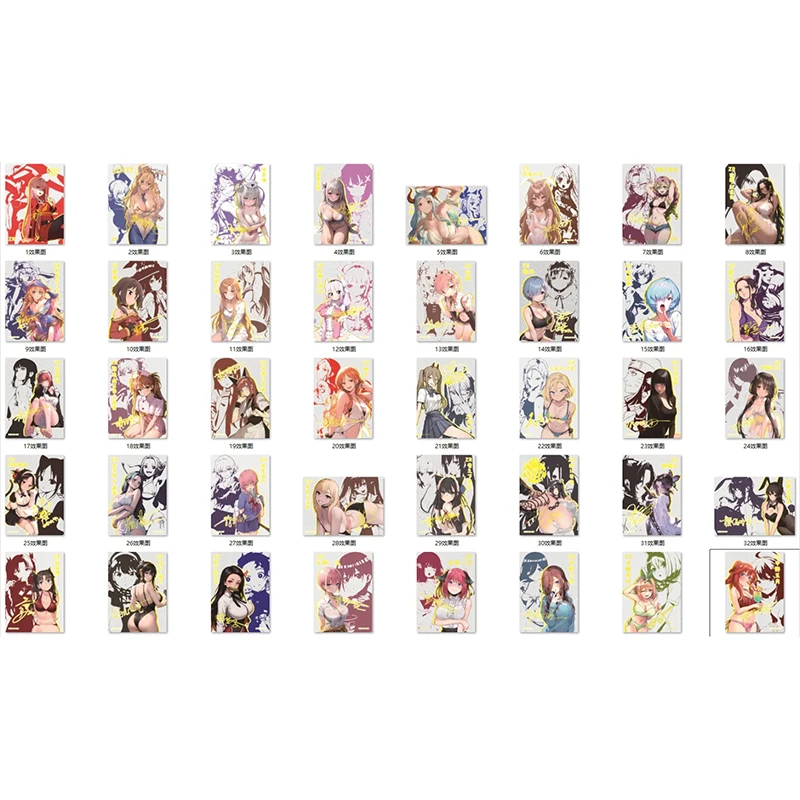 Anime Goddess Story Hyuga Hinata Kanroji Mitsuri Hancock Uta Nami DIY Karty Flash Kolekcja Zabawki Prezenty na Boże Narodzenie Urodziny