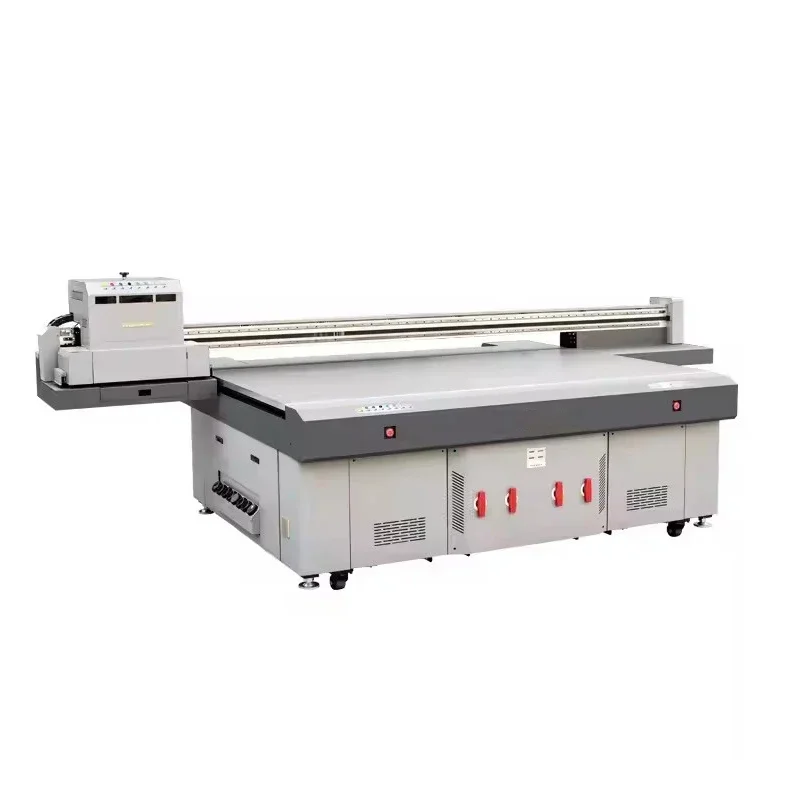 1325 4ftx8ft uv flatbed printer with Ricoh Gen5 or Gen6 industrial printhead with white ink and vanish can print 3D image