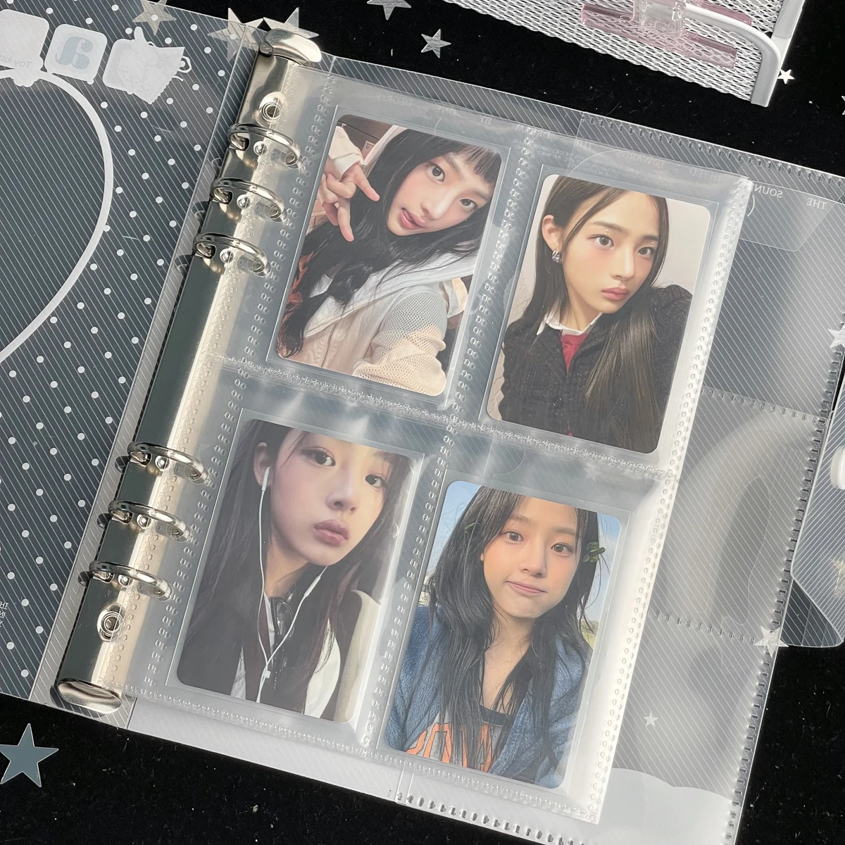 WAKAWAKA Loose-Leaf PP A5 Binder Organization Ring Binder Notebook Scrub Inner Core Cover Note Book Journal Planner Office