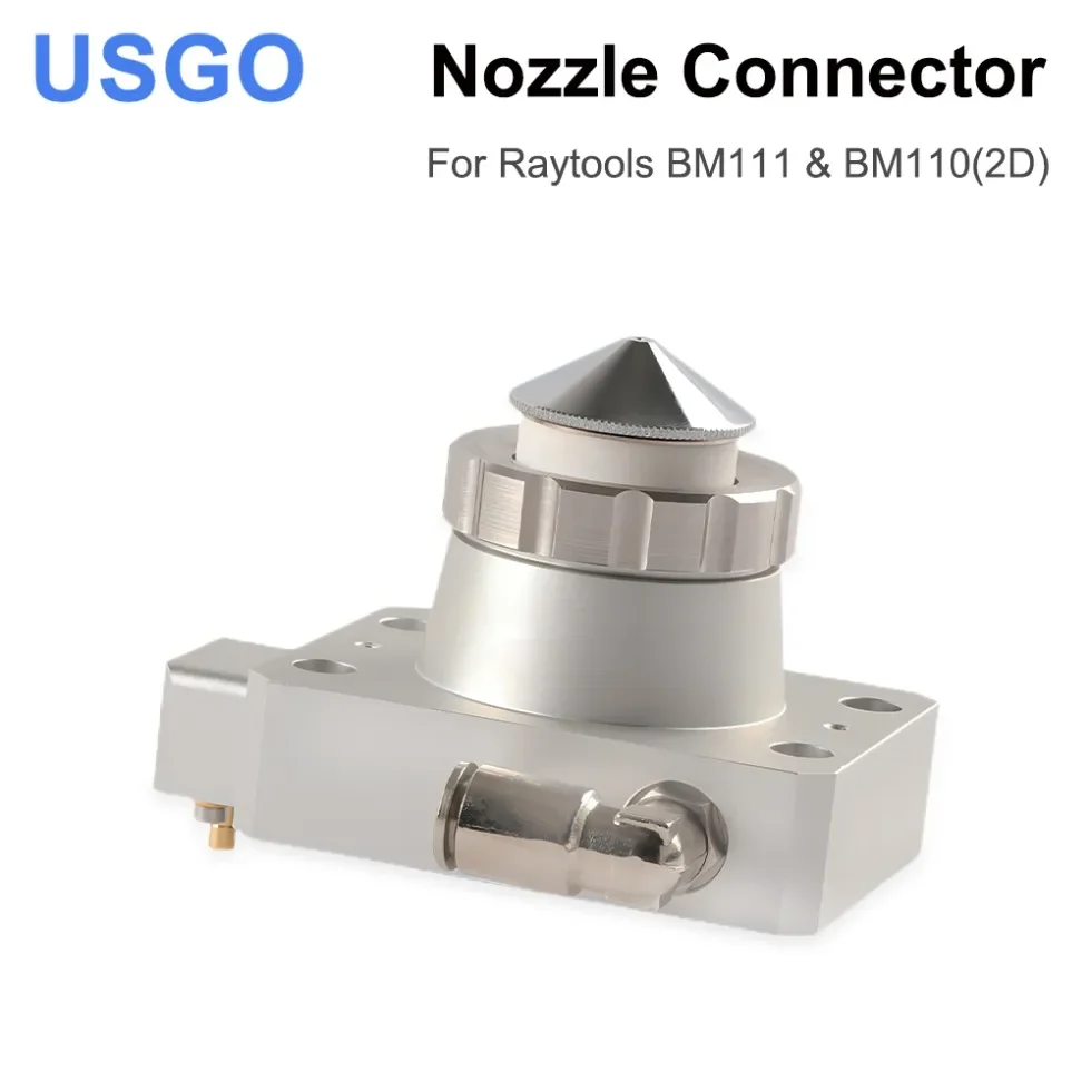 USGO Nozzle Connector of Raytools Laser Head BM111 For Fiber Laser 1064nm Cutting Machine