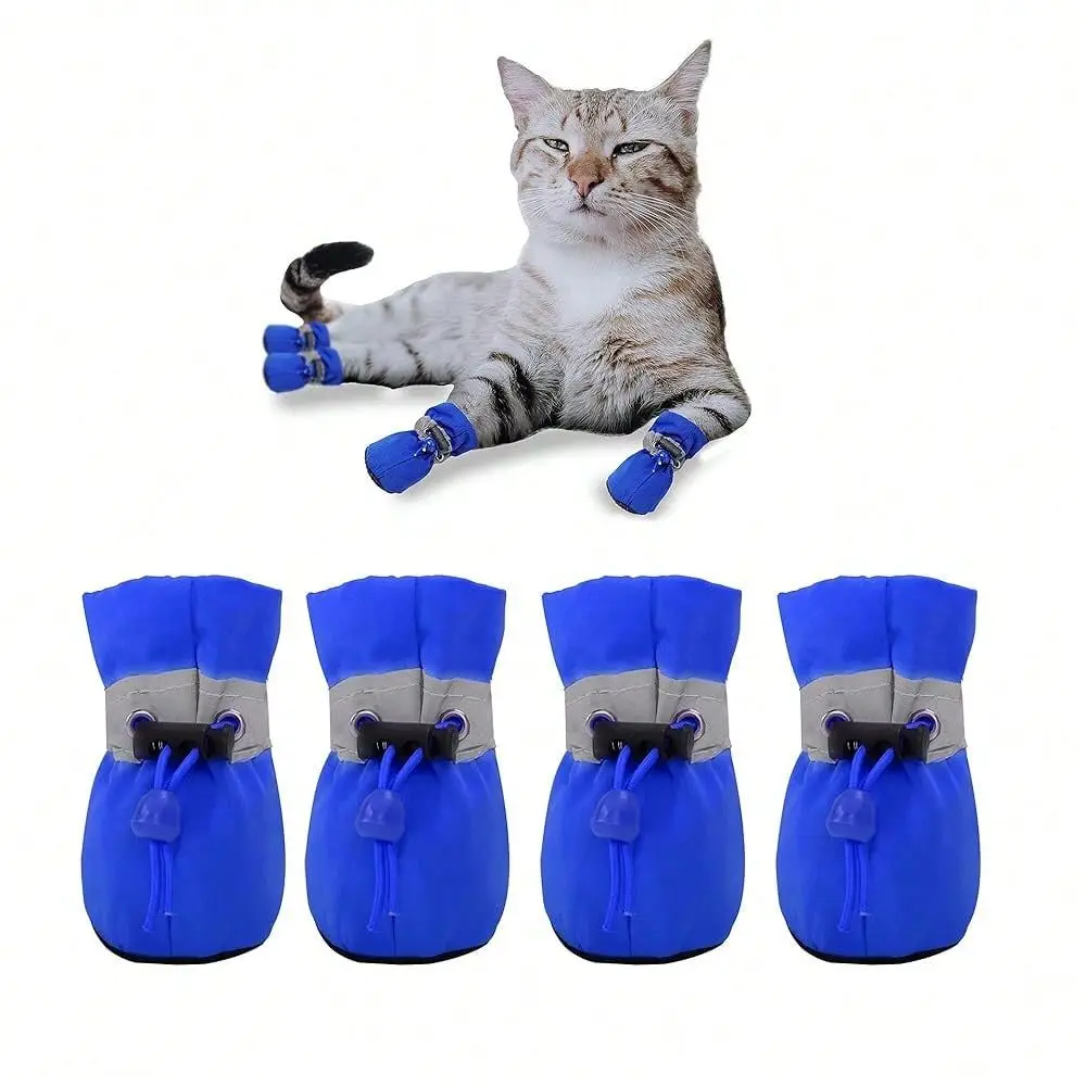 

Shoes For Hot Pavement, AntiSlip Sole Dog Boots Paw Protector For Summer, Reflective Straps Dog Booties For Small Medium Dogs,