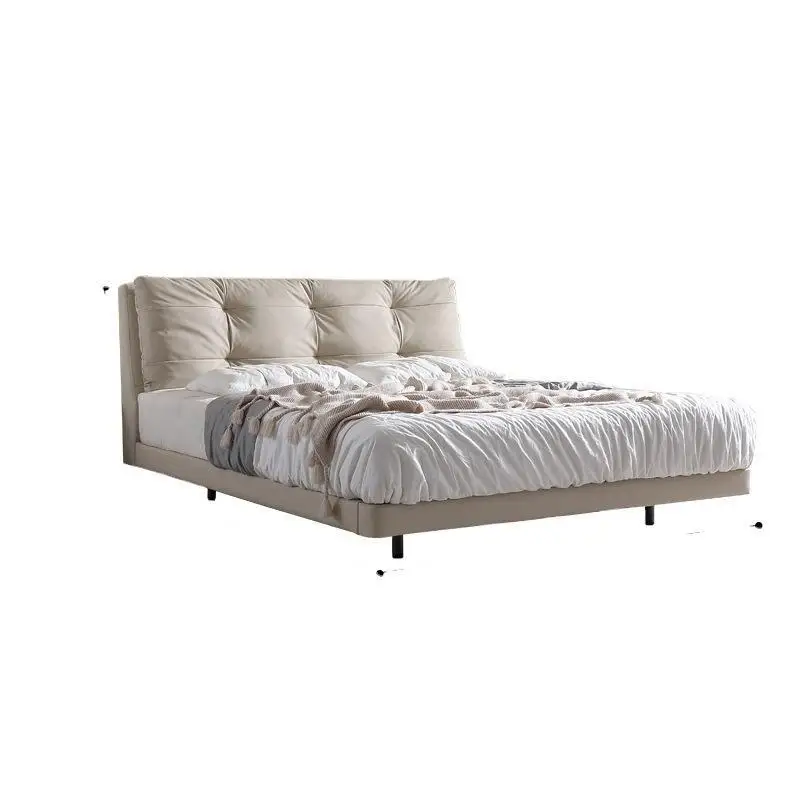 

Suspended bed, cream, wabi-sabi, Italian, minimalist, modern, light luxury