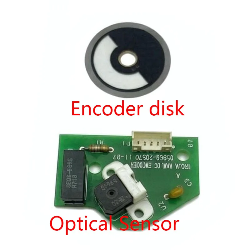 Optical Sensor / Encoder Disk For HP T610 T620 T770 T790 T795 T1100 T1200 Z2100 Z3100 Z5200 Z5400 Q5669-60702 Q5669-60703