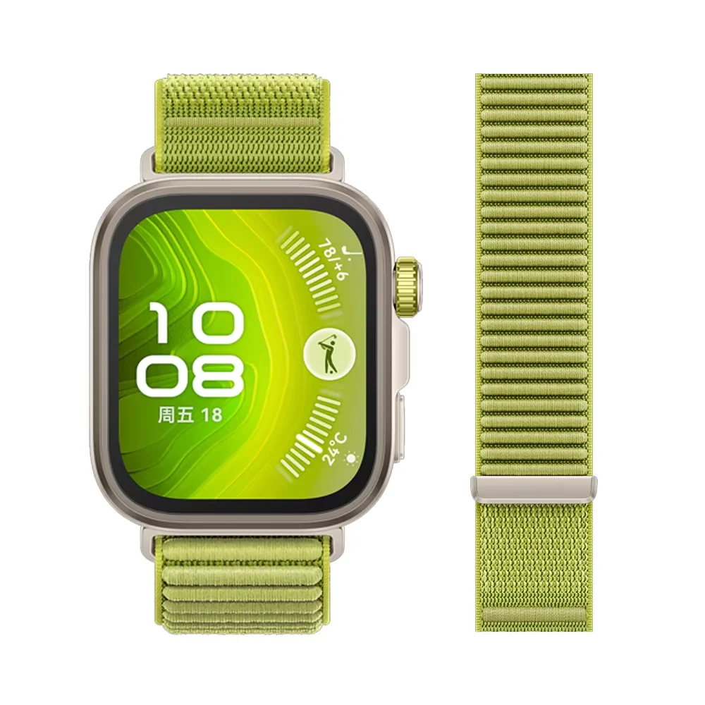 Sports Nylon Loop Strap for Huawei Watch Fit 5 Fit4 3 Braided Comfortable Breathable Band for Huawei Watch Fit 5 Pro Accessories image 3