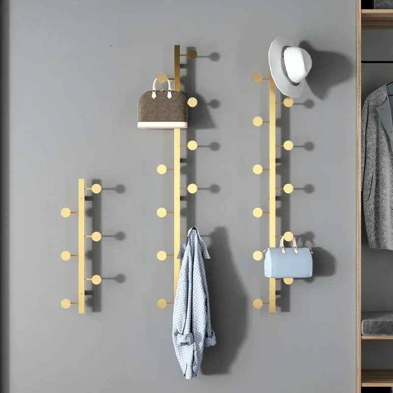 Gancio di lusso leggero nordico portico porta creativa decorazione della parete appendiabiti camerino appendiabiti da parete