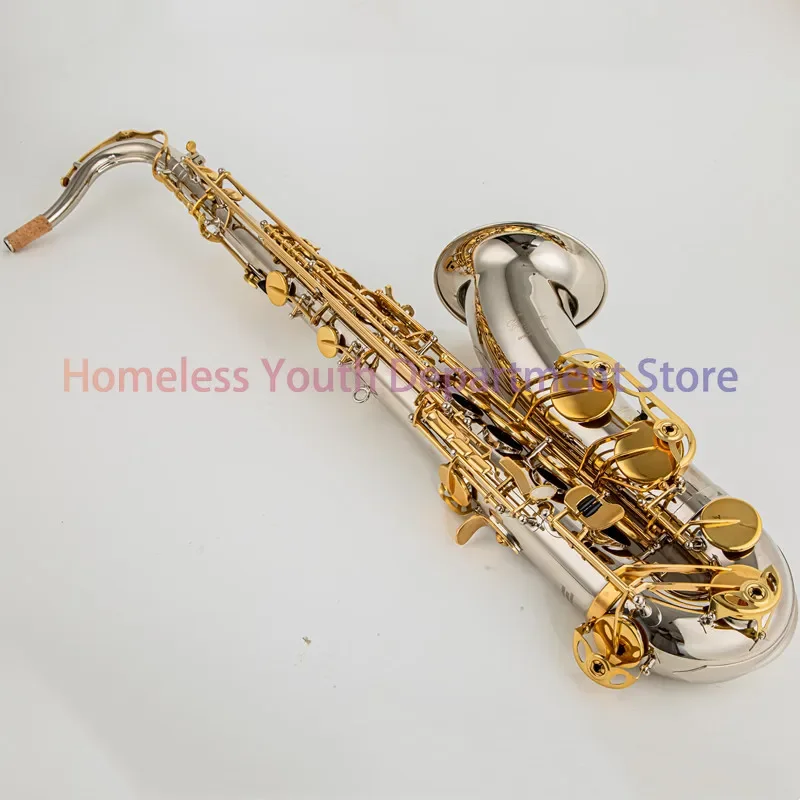 875Ex silver-plated body professional musical instrument bb tenor pivot with box accessories