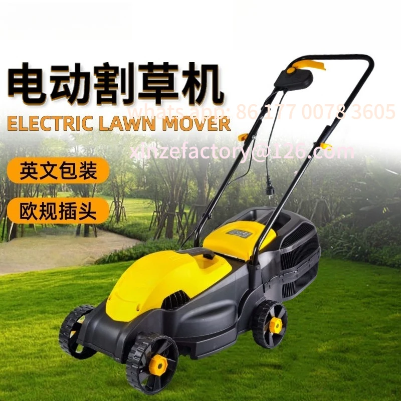

Customizable Electric Lawn Mower 220V High Power Hand Push Home Lawn Mower