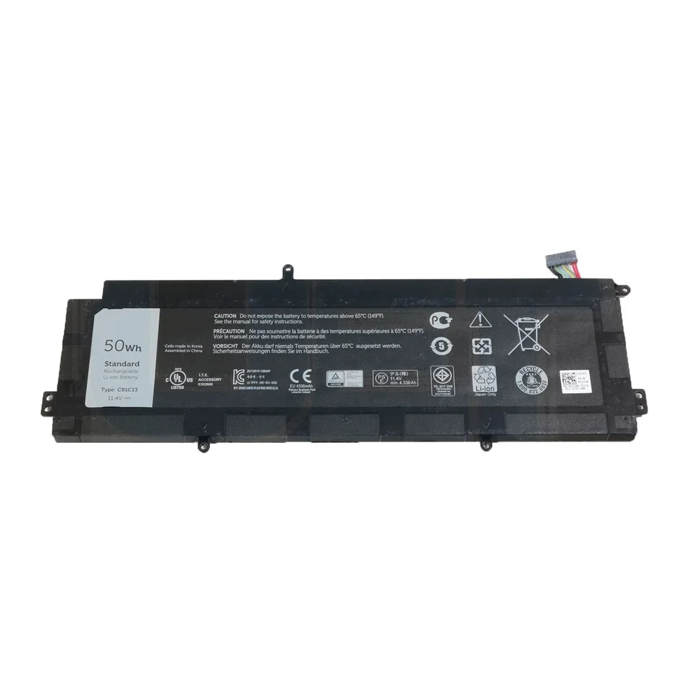 Imagem -03 - Bateria Original do Portátil para Dell Chromebook 11 Cb1c13 11.4v 50wh 01132n Cn01132n Kr-01132n Brand New