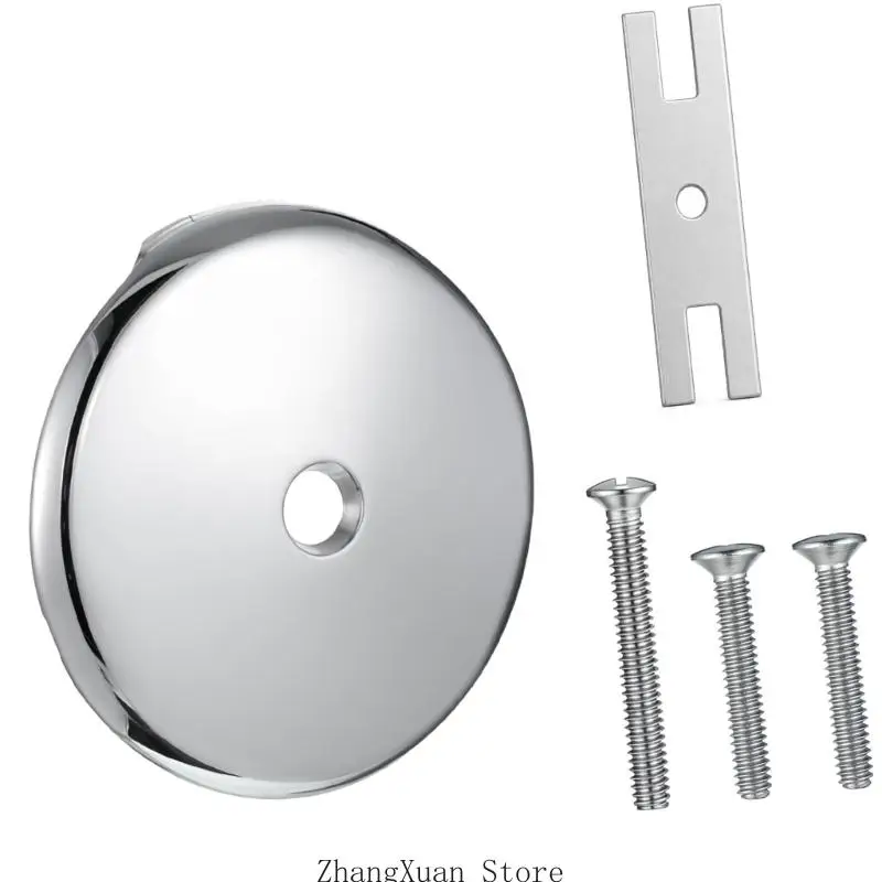 Ablaufverkleidung, Badewannen-Überlaufplatten-Set für Badewanne mit Einlochplatte 3XUF – Detail 8