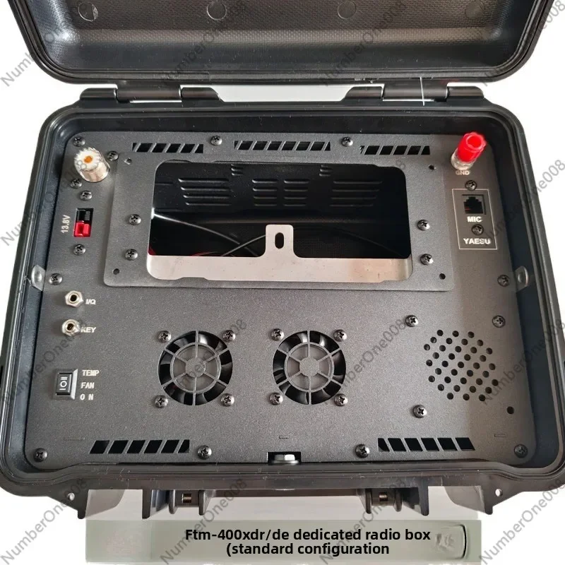 Outdoor Emergency Communication Case, Portable Protective Box for Shortwave Radio, Shockproof Waterproof Storage Bag