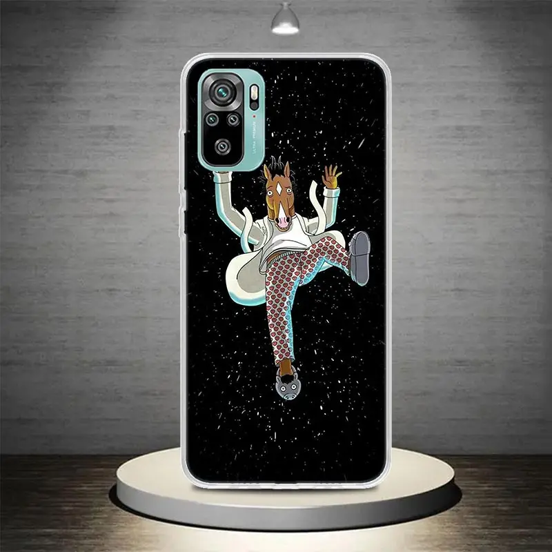 Cartoon B-BoJack Horsemans Phone Case Cover for Xiaomi Redmi 12C 12 10C 10 9C 9 10A 9A 9T 8A 8 7A 7 6A 6 Pro K70 K60 K40 K20 S2