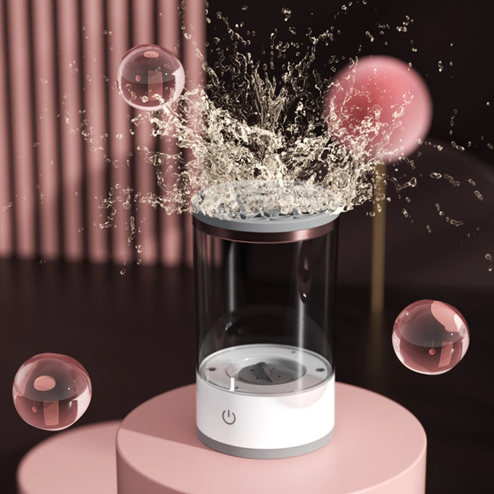 ماكينة تنظيف فرش المكياج، ماكينة تنظيف فرش المكياج الكهربائية تعمل بمنفذ USB، مقاومة للغبار لجميع أحجام مجموعة فرش مكياج التجميل