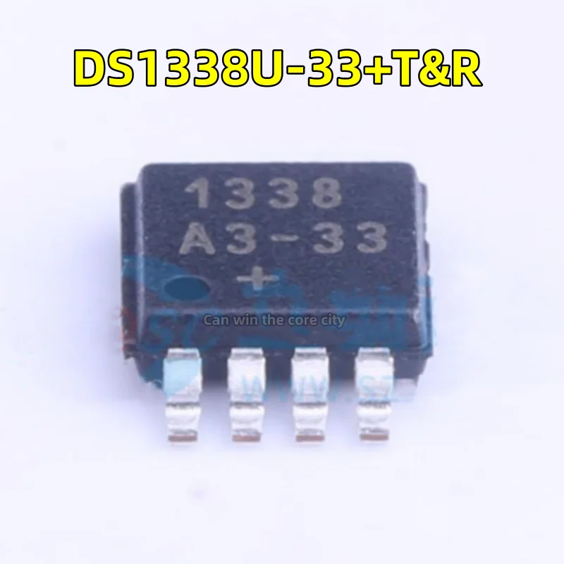

5-100 PCS / LOT New DS1338U-33 + T & R Real Time Clock Core patch MSOP-8 Screprint 1338 A3-33 Spot