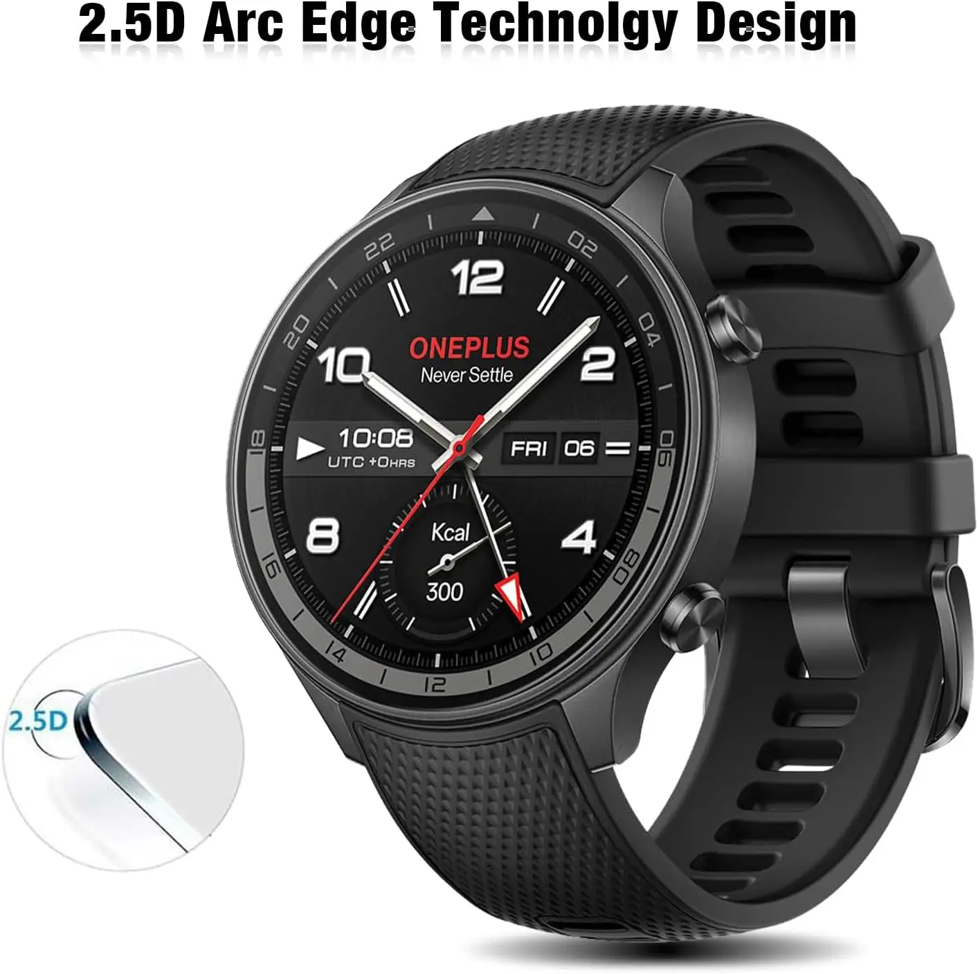 3 قطعة أفلام الزجاج المقسى الحرس ل Oneplus ساعة 3/ OnePlus ساعة 2R واقي للشاشة زجاج واقي فيلم الملحقات