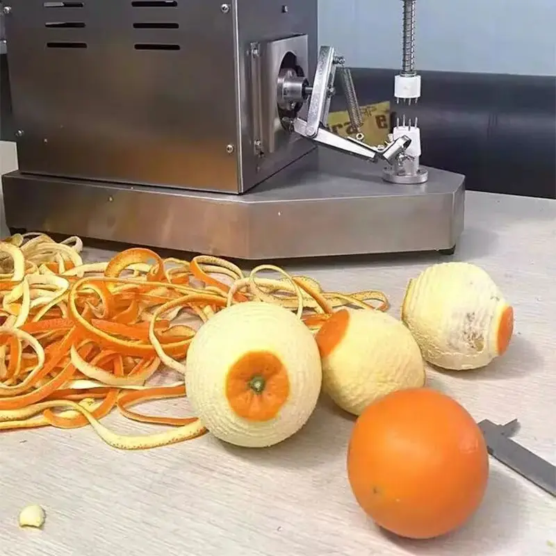 

Полностью автоматическая электрическая машина для удаления кожи с фруктами, машина для очистки лимона, яблока, апельсина