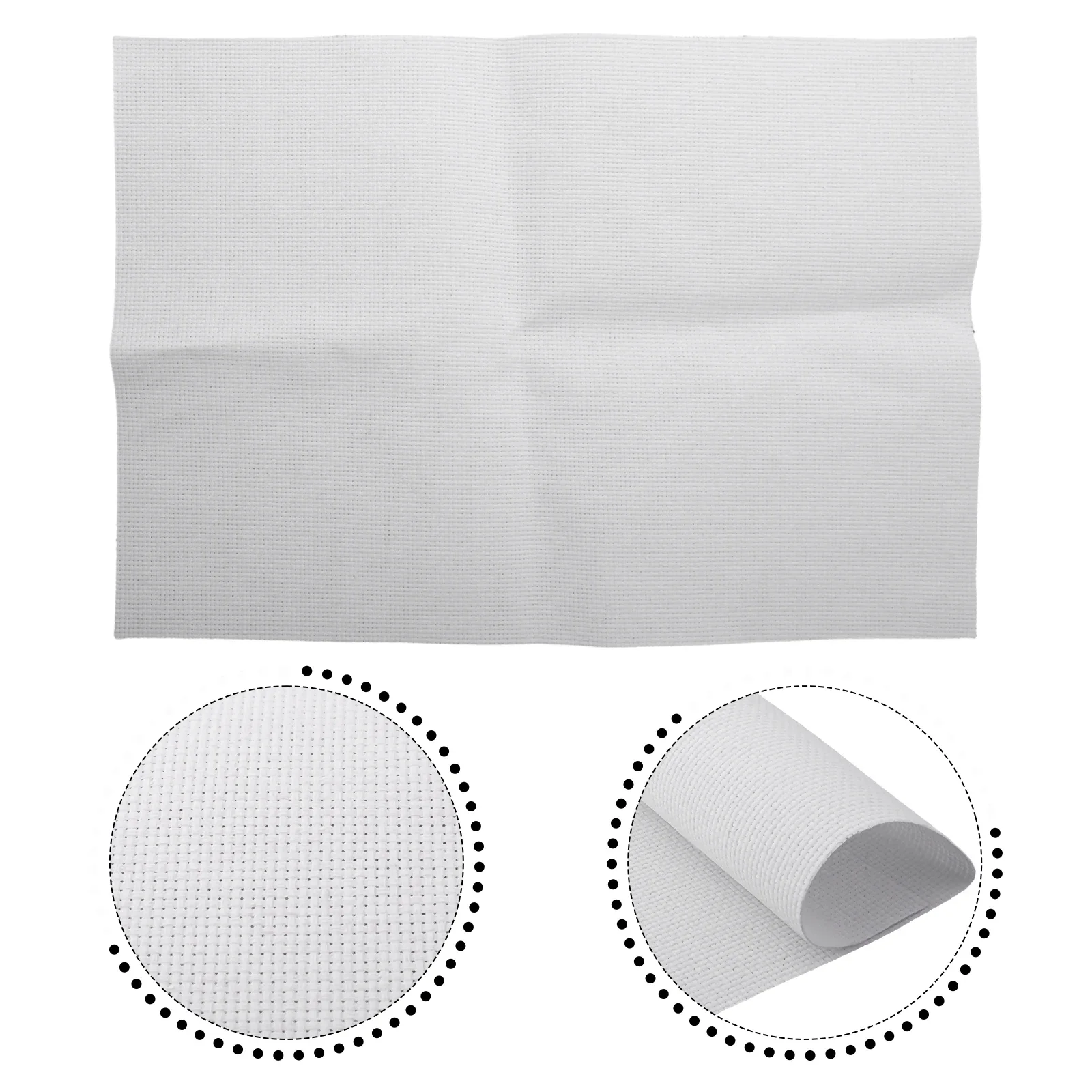 Perfect for Machine Embroidery 11CT Cotton Fabric Cross Stitch Cloth Create Beautiful Handbags and Tablecloths