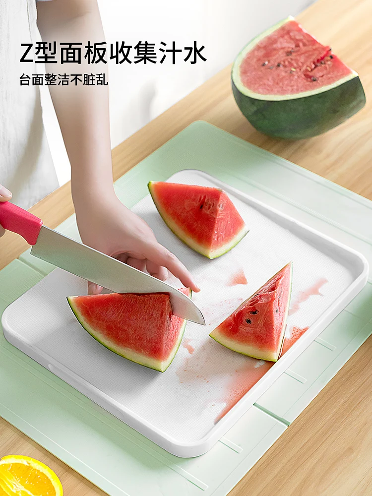 ASVEL Japan imported antibacterial double-sided cutting board, auxiliary food cutting board, household cooked food cutting fruit